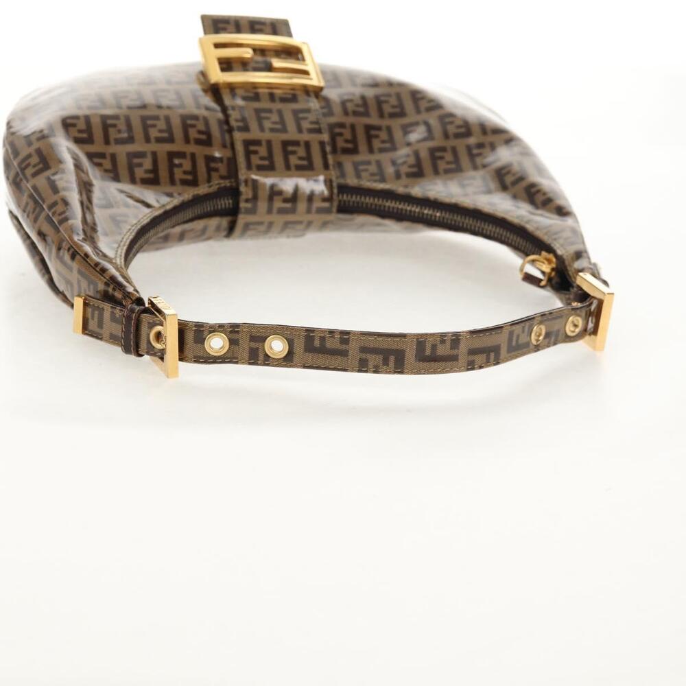 Fendi Vinyl Zucchino Croissant Hobo - Picture 8 of 13